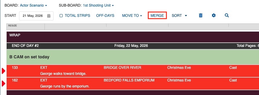Merge Strips confirmation
