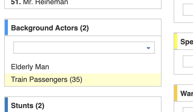 Quantity field entry