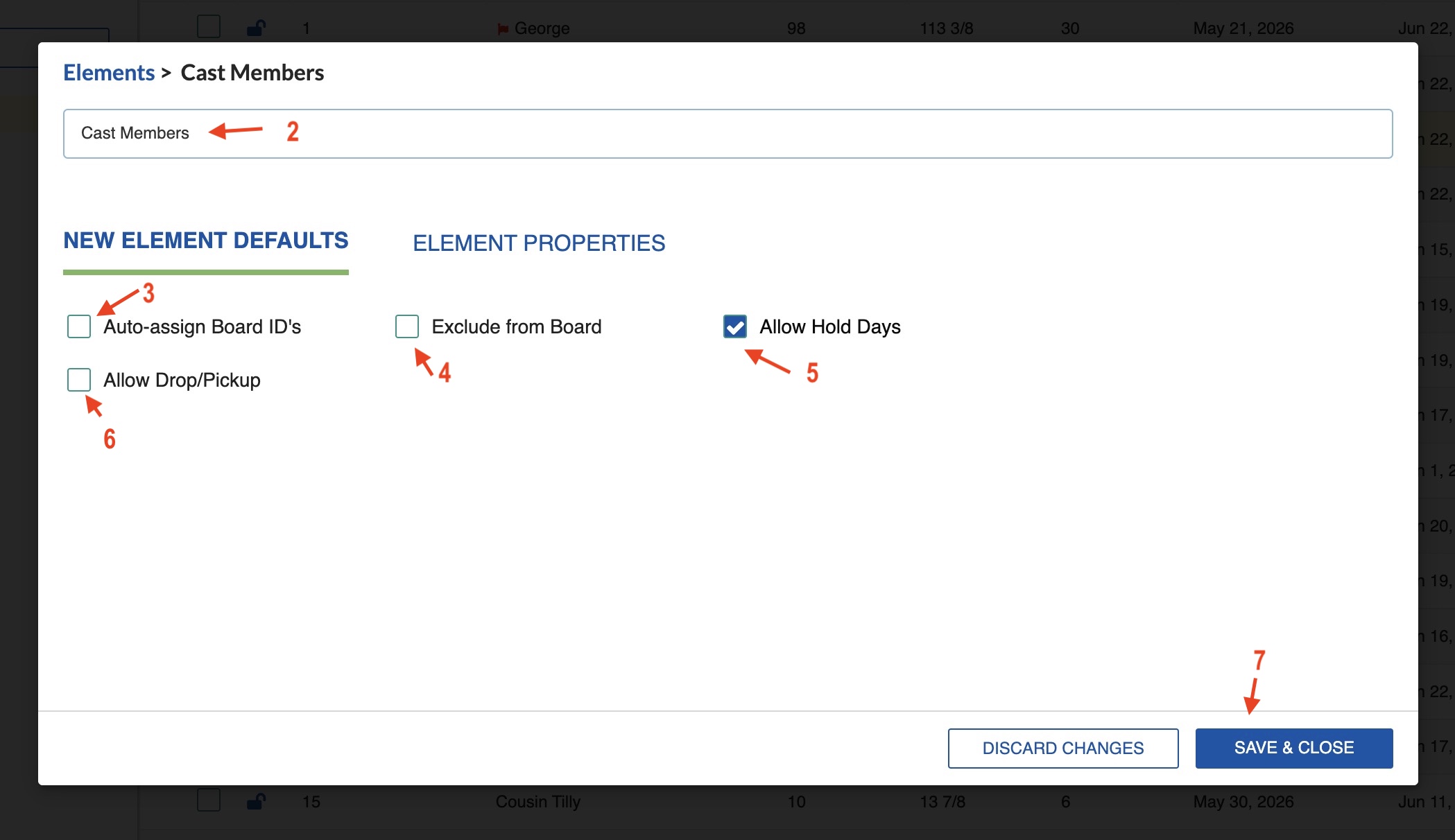 Edit Category dialog