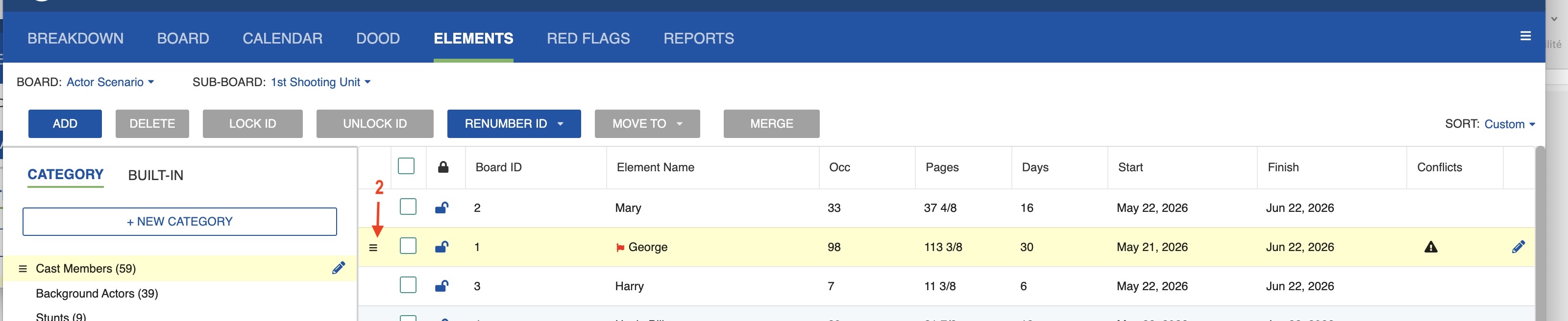 Drag to position elements