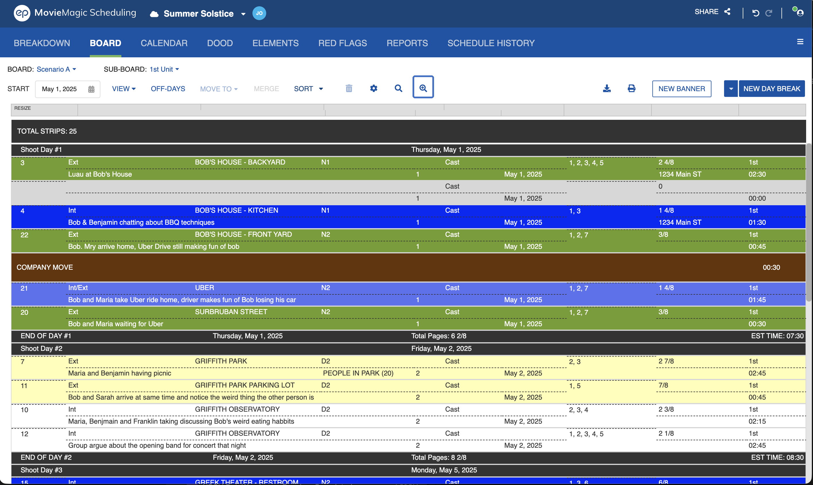 Advanced Search icon on the Board toolbar